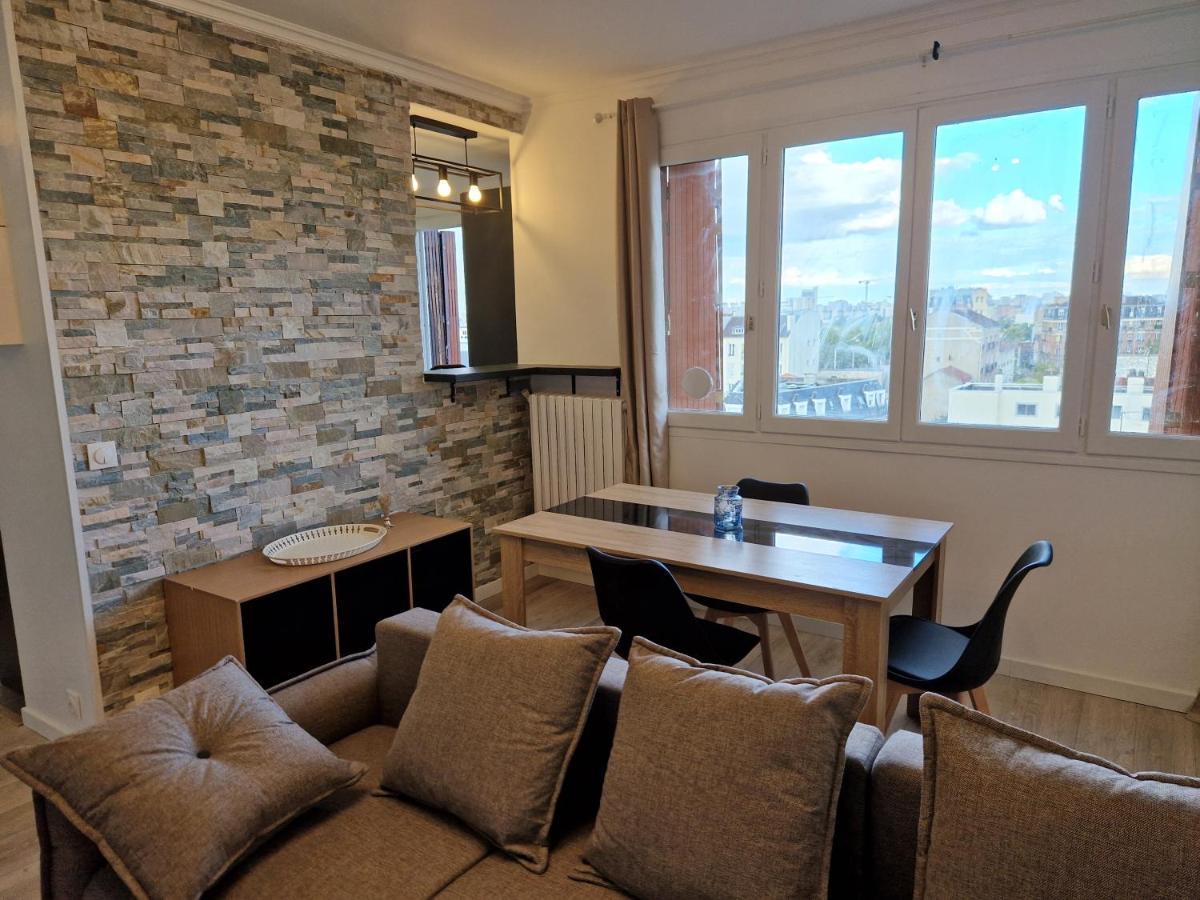 Appartement Spacieux Renove - 11 Min De Paris Bois-Colombes Eksteriør bilde